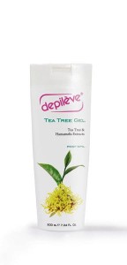 DEPILEVE Gold żel Tea Tree 200 ml - żel chłodzący po depilacji