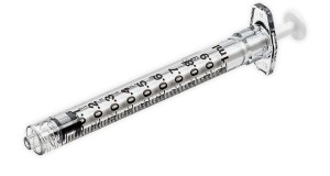 BD Syringe Luer-Lok Tip 1 ml x 10 pieces
