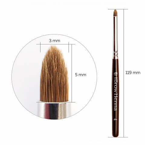 Brow-Henna-Brush